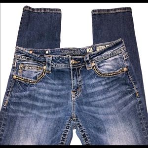 Miss Me size 31 signature skinny jeans